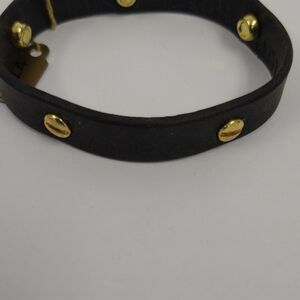 Lisa Freede Gold Studded Bracelet